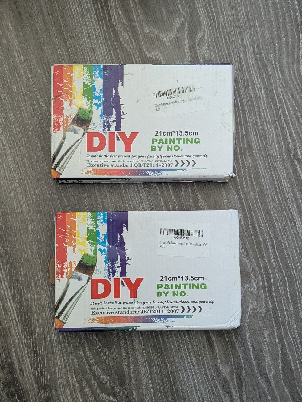 DIY | paint by numbers